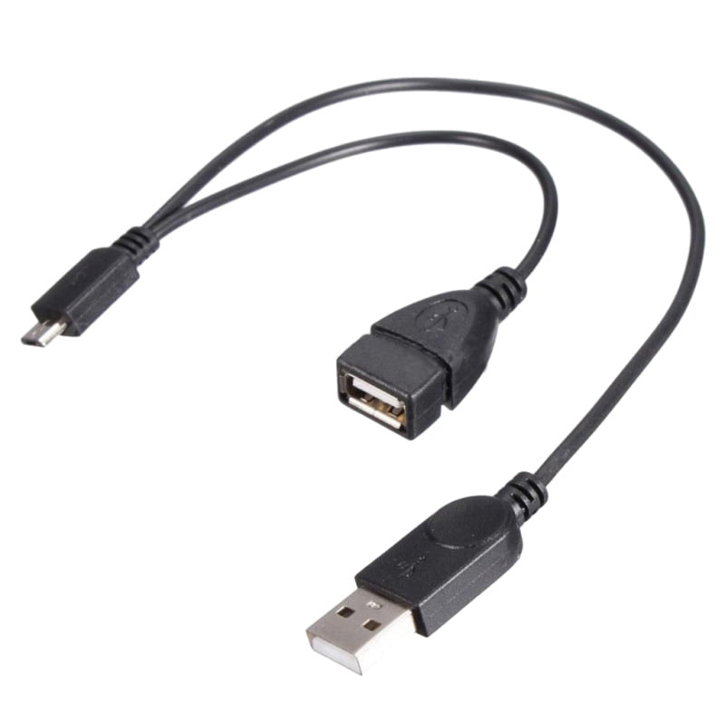 PRO OTG Power Cable Works for BLU Studio X Plus with Power Connect to Any Compatible USB Accessory with MicroUSB 