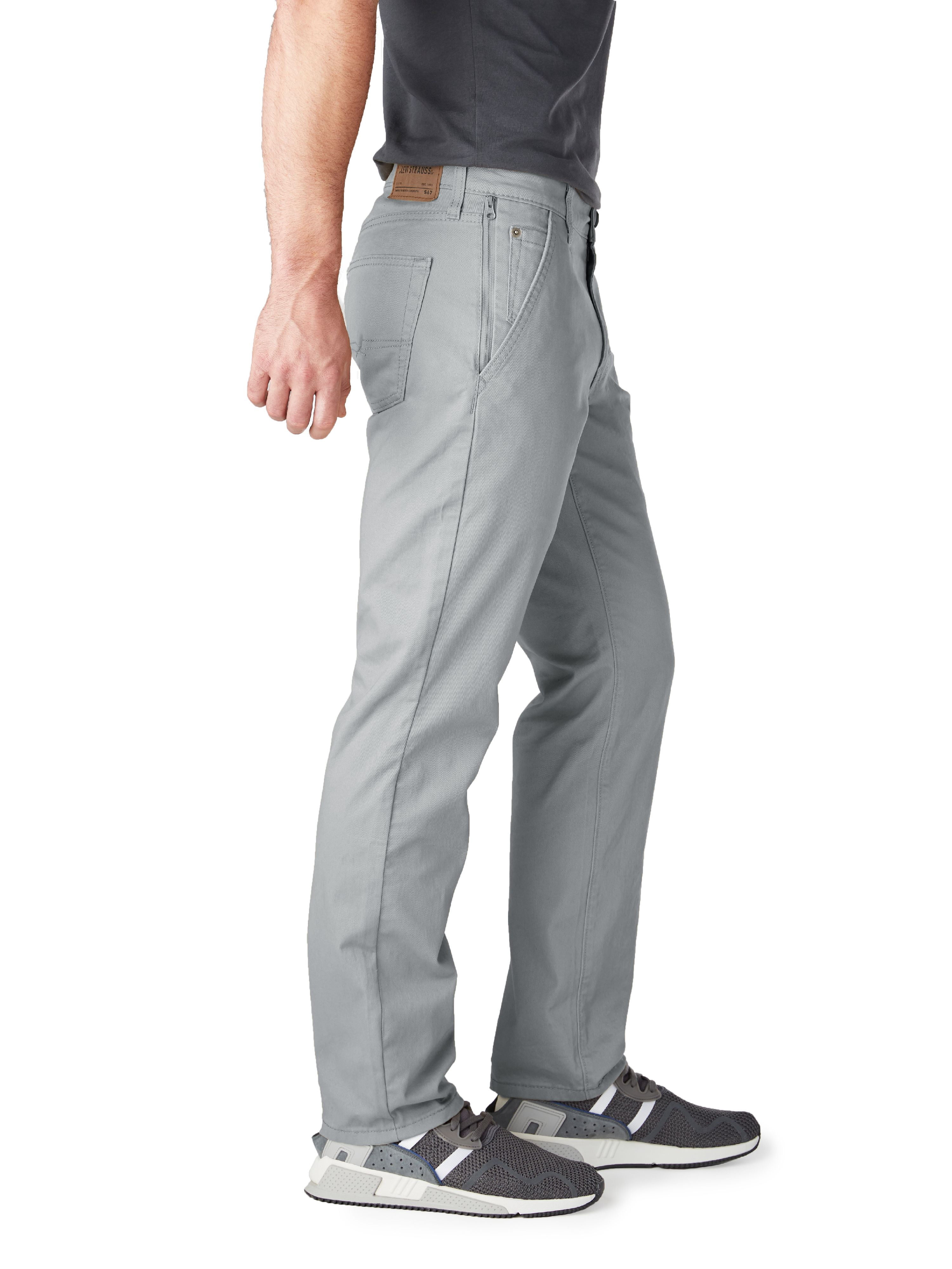 Levi Strauss Signature Men’s and Big Men’s Athletic Fit Hybrid Chino Pants