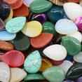 thumbnail image 6 of 18x25mm Water Drop Crystal Stone Chakra CAB Flatback Cabochon Beads for Jewelry, 6 of 9