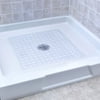 SlipX Solutions 21" x 21" Square Shower Stall Mat(Clear)