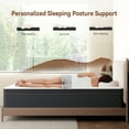 thumbnail image 2 of WARMKISS 10 Inch Full Mattress, Medium Pillow Top Hybrid Mattress-in-a-Box, 2 of 8