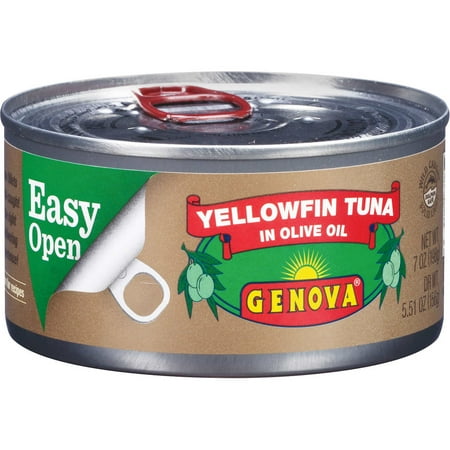 Genova® Yellowfin Tuna in Olive Oil 6-7 oz. Cans