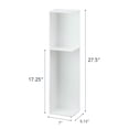 thumbnail image 5 of Yamazaki Home Bathroom Organizer, White, Steel, No Assembly, 5 of 5