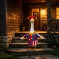 thumbnail image 5 of AZXY Porch Goose Outfit, 23" Goose Clothes for Cement & Plastic Porch Goose Statue, Goose Costume with Hat, Outdoor Halloween Fall Decorations for Yard Lawn Patio Garden Porch, 5 of 6