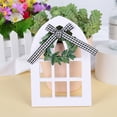 thumbnail image 3 of TEHAUX 3pcs Farmhouse Tiered Tray Decor Tabletop Centerpieces Holiday Ladder Window Fence Decoration, 3 of 6