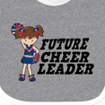 thumbnail image 4 of Inktastic Future Cheerleader Girls Baby Bib, 4 of 4