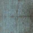 thumbnail image 1 of Ahgly Company Indoor Square Oriental Light Blue Industrial Area Rugs, 7' Square, 1 of 4