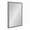 Silver, variant on Kate and Laurel Evans Modern Wall Mirror, 18" x 24", Black, Contemporary Chic Accent Mirror