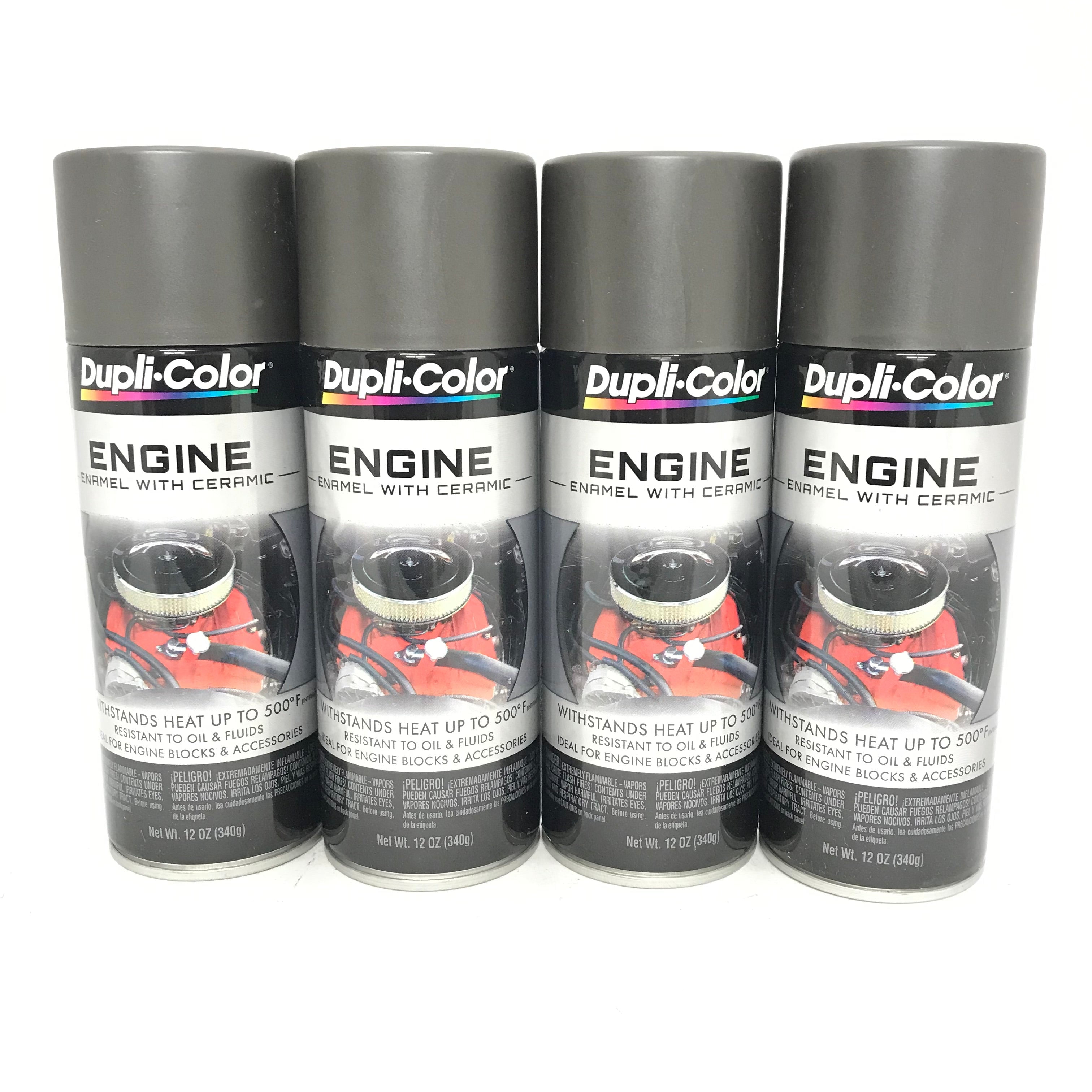 Duplicolor DE1641-4 PACK Engine Enamel with Ceramic Grabber Green