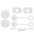 thumbnail image 3 of Juego de tapones para vasos a prueba de derrames | Accesorios de taza universal para vaso 1.0 de 30 oz y 40 oz | 2 tapones de cubierta de paja + 2 tapones cuadrados + 2 tapones redondos de sellado, 3 of 6