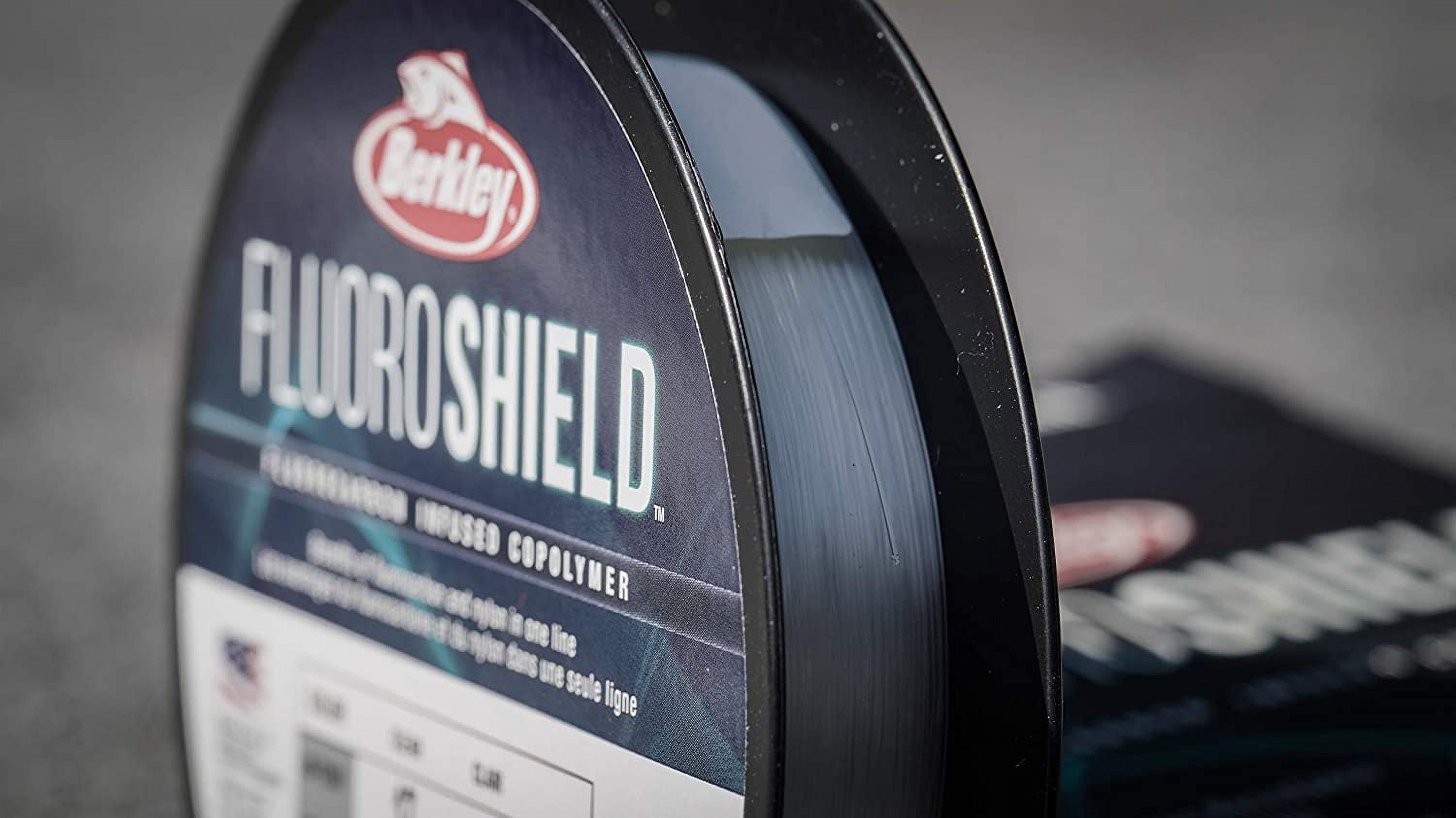 Berkley FluoroShield™ Fishing Line, Clear, 15 lb Test Strength, 300 yd