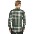 thumbnail image 2 of Nautica Chemise Ajustée à Carreaux pour Homme, Verte, Très Grande, 2 of 2