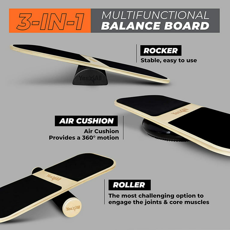 Yes4All Inno Board, Multi-Functional Balance Board, Plank Board