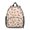 Mixed Breed Dog, variant on Mixed Breed Dog and Floral Backpack for School, Cute School Bag with Adjustable Shoulder Straps and Padded Back, 13.8"x11.4"x6"