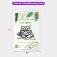 thumbnail image 5 of Exotic Shorthair Mother Book Lover Happy Mother's Day 5x7in Folded Greeting Card Cat Lover Kitten Owner Gifts Single Note Card with Envelope - 03004, 5 of 5