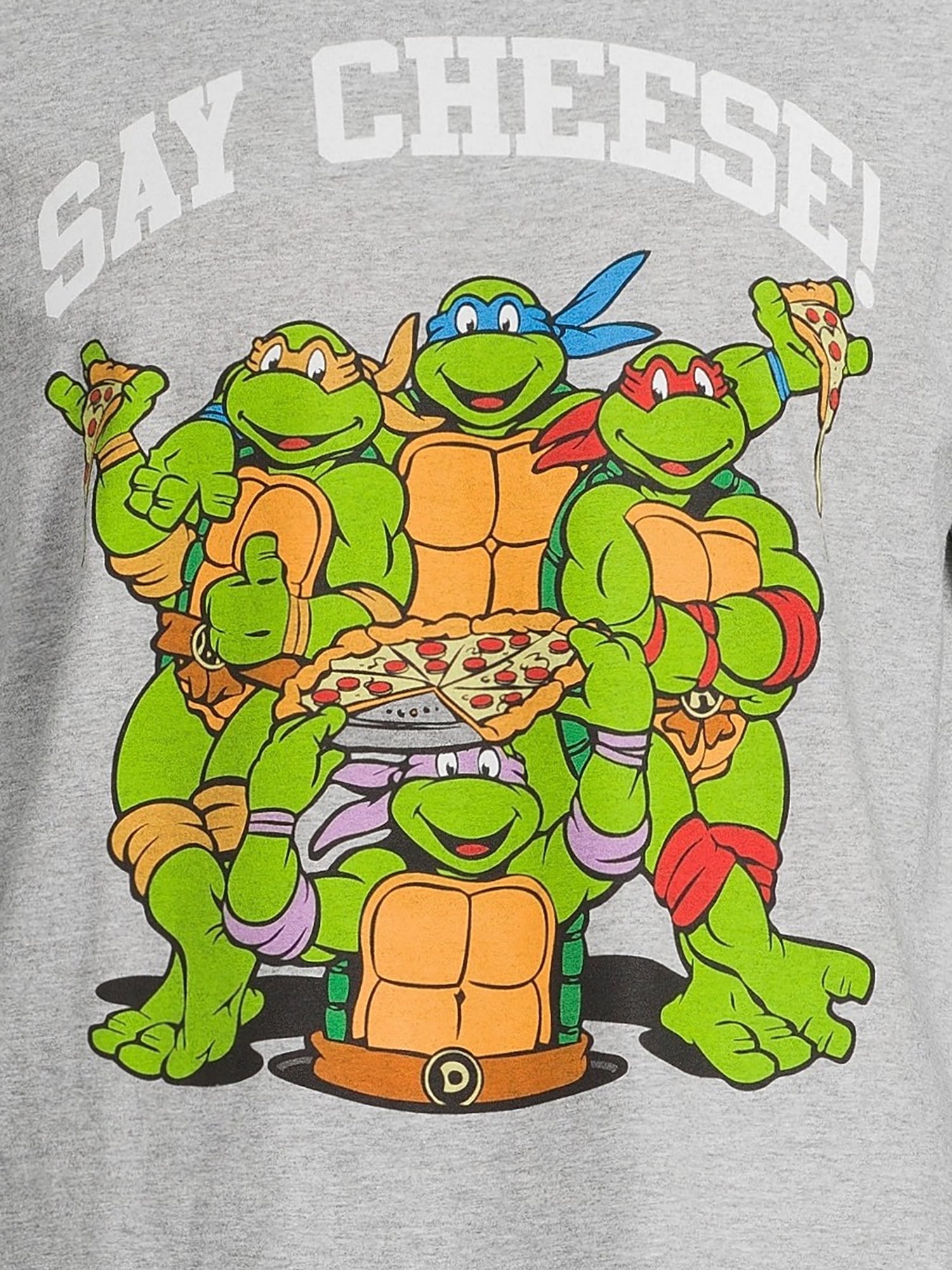 Teenage Mutant Ninja Turtles Say Cheese Men’s & Big Men’s Graphic Tee, Sizes S-3XL
