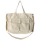 thumbnail image 1 of Bolso bandolera de lona para mujer, bolso bandolera informal con correa ajustable, bolso de compras para mujer, 1 of 9