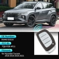 thumbnail image 3 of Reemplazo de control remoto inteligente sin llave TQ8-FOB-4F11 433 MHz para Hyundai Tucson 2018 2019 2020 2021 No. 95440-D3510 4 Botones, 3 of 7