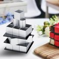 thumbnail image 1 of ThreeLayer 3D Metal  Cake Mould for Rotation Mousse Cake, Sturdy Aluminum Acrylic Plate, 1 of 8