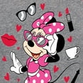 thumbnail image 3 of Disney - Mickey & Friends - Minnie - Pretty in Paris - Toddler And Youth Girls Raglan Graphic T-Shirt, 3 of 5