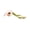 Orange and white 60g, variant on Yihuala 40g 60g 80g 100g Kabura Jigs Head Barbed Hook Artificial Jigging Fishing Lure Baits Rubber Skirt