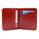 thumbnail image 1 of Cartera Hombre Piel Genuina Pull Up Ligero Curvas rojo, 1 of 11