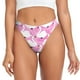 thumbnail image 1 of Fotbe Beautiful Swans Tanga Sin Costuras para Mujer con Estampado – Panties Invisibles, Transpirables y Cómodos para Uso Diario-Large, 1 of 6