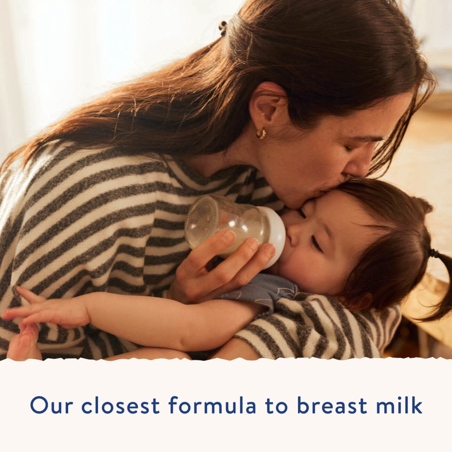 Similac 360 Total Care Made With Whole Milk Ready-to-Feed Baby Formula, 32-fl-oz Bottle, Pack of 1