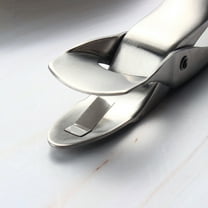 LABSERRON Anti-Scalding Dish Plate Gripper Stainless Steel Hot Plate Gripper Silver 1Set