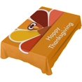 thumbnail image 5 of Coolnut Thanksgiving Turkey Tablecloth, Waterproof Washable Polyester Square Table Cover, Durable Tablecloth for Kitchen Dining Table Party Decor, 54"x54", 5 of 7