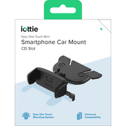 iOttie Easy One Touch Mini CD Slot Mount and Phone Holder، Black، Plastic