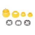 thumbnail image 2 of PVC Pipe Tap Die Die, 6pcs Establecdo la Herramiente de Rosca de Rosca de Pvc Resistente A la Abrasión Opciones de Tamaña Versátiles de Tamamo de Tamaño Versátil para, 2 of 7