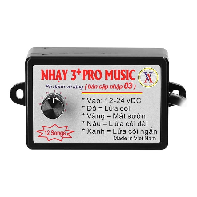 Controlador de bocina de coche Zulema Altavoz de bocina eléctrica premium 12 efectos de sonido