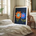 thumbnail image 3 of Moroccan Happiness - India Digital Art Floral Pop Art Humor Modern Art Whimsical Geometric Pattern Unframed Wall Art Print 18 x 24 inches, 3 of 13