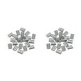 thumbnail image 2 of Guardoinrt 100pcs/set Reliable And Efficient Aluminum Crimping Loop Sleeve Clips 2Set, 2 of 6