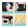 thumbnail image 4 of Fabricante de agua con gas, fabricante de agua con gas con tecnología de carbonatación superior, viene con cilindro de CO2 vacío y kits de recarga, compatible con cilindros de CO2 Sodastream y Soda Se, 4 of 5