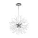thumbnail image 1 of Lámpara Colgante Candelabro De Cristal 8 Luces plata, 1 of 5