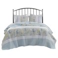 thumbnail image 1 of Housse de Protection Imprimée Madison Park Violet 100% Coton en Bleu, 1 of 14