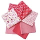 thumbnail image 1 of Tela de retazos de algodón estampada, paquete de cuadrados, acolchado, álbum de recortes, costura, manualidades, tela de bricolaje, rojo, 50x50cm 7 Piezas seitruly HA5306-06B, 1 of 6