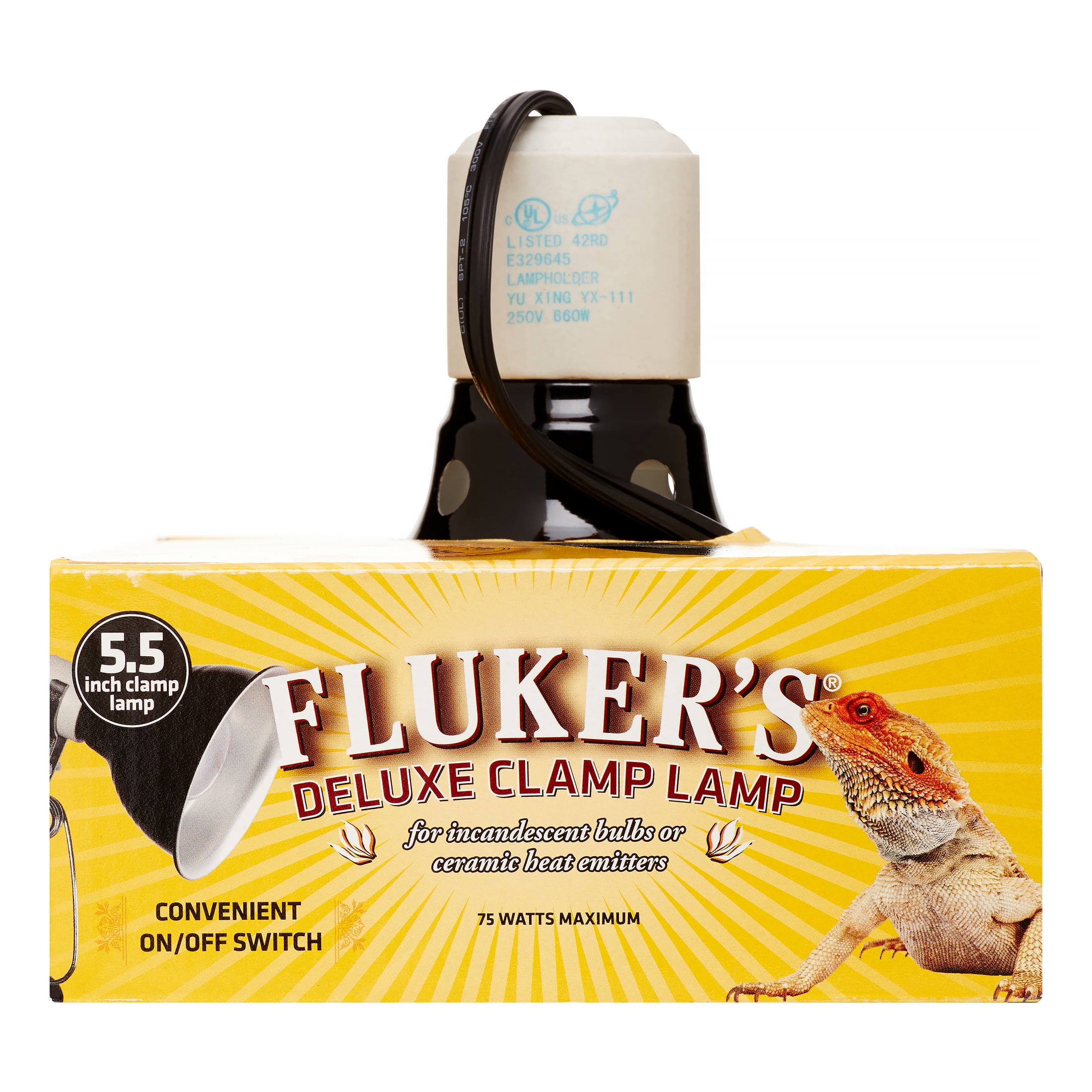 Fluker s Reptile Clamp Lamp with Switch 5.5