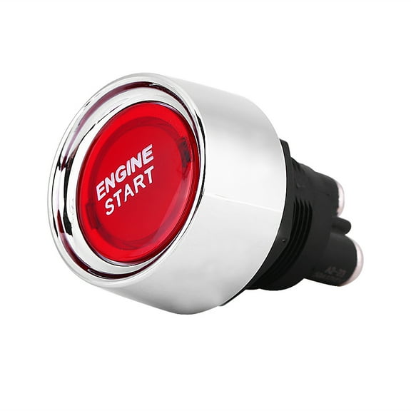 LYUMO 12V-24V 50A Car Vehicle Engine Start Push Button Switch Ignition Starter, Engine Button, Ignition Switch