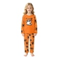 thumbnail image 3 of Matching Halloween Pajamas Set for Whole Family, Breathable Long Sleeve Halloween Family Pajamas with Ghost Hat Cup Print, Fun Family Halloween Pajama Set Party, 3 of 7