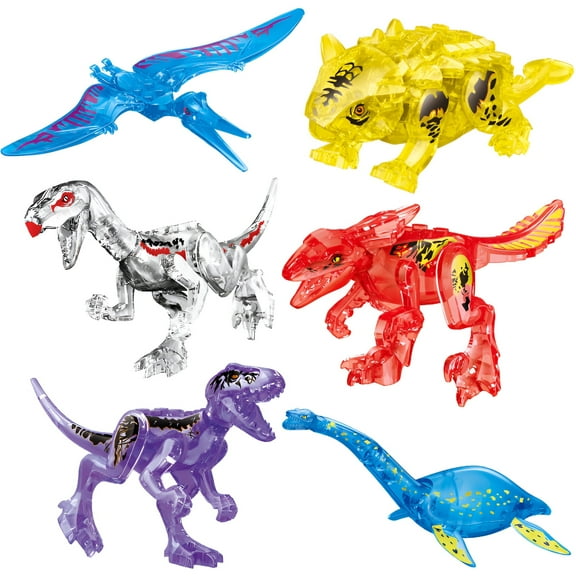 BESTSKY 6Pcs Toddler Blocks,Assembly Skills Building Blocks,Brand Compatibility Toy Building Sets