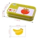 thumbnail image 5 of Vogacara Tarjeta cognitiva para niños, aprendizaje, iluminación, juguete, caja de hierro en inglés, papel, tarjeta educativa Juguetes Educativos Fruta Vogacara FN000087-01B, 5 of 6