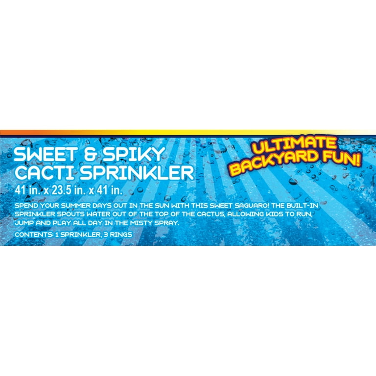 & Sprinkler H2OGO! Inflatable Cacti Kids Spiky Sweet