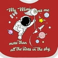 thumbnail image 4 of Inktastic My Mimi Loves Me Boys or Girls Baby Bib, 4 of 4