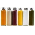 thumbnail image 2 of Botellas de agua de vidrio Epica de 500 ml con tapas, juego de 6, 2 of 6