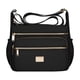 thumbnail image 2 of Bolso cruzado de gran capacidad para mujer con múltiples bolsillos, tela de nailon, correa ajustable, ligero para uso diario, viajes y compras., 2 of 6