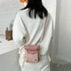 thumbnail image 3 of Sywqhk Bolso Bandolera Para Mujer Cadena De Acrílico Hit Color Bolsos De Hombro De Pu (Rosa) Sywqhk Para estrenar, 3 of 9
