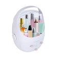 thumbnail image 1 of KARMAS PRODUCT Makeup Organizer Cosmetic Storage Large Capacity Separable Stylish Vanity with Clear Display Case and 3 Drawers,Anti-dust,Easy to Carry,White, 1 of 1
